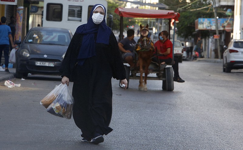ガザ地区でコロナ市中感染が広がる　ハマス、外出禁止令出しロックダウン