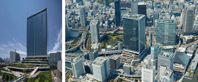 9月開業「東京ポートシティ竹芝」でロボット実証実験　発熱検知や遠隔案内など、ニューノーマル見据え