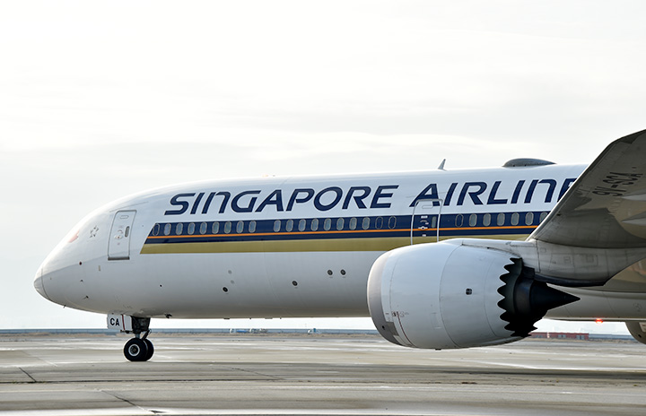シンガポール航空、関空11月増便　週3往復に