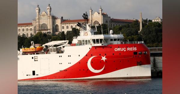 東地中海の海底資源、トルコが探査延長　ギリシャは非難