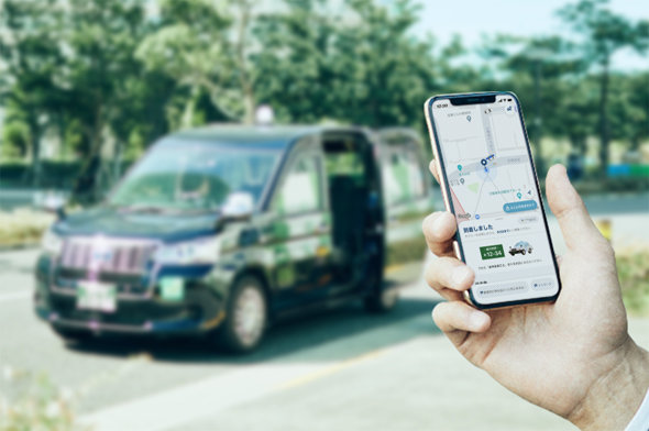 タクシー配車アプリ「GO」、きょうからスタート　日本交通とDeNAが配車事業を統合