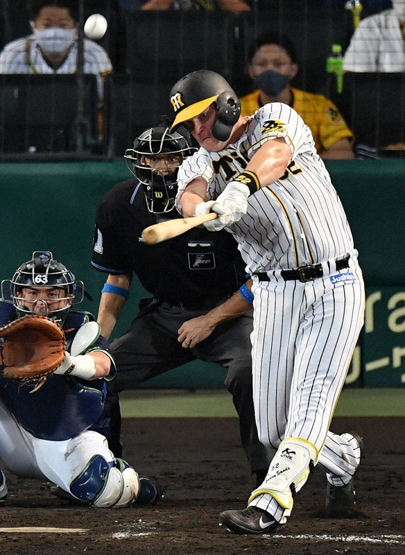 「火曜日の男」阪神・サンズが本領発揮　先制二塁打にサヨナラ弾「おおきに！」