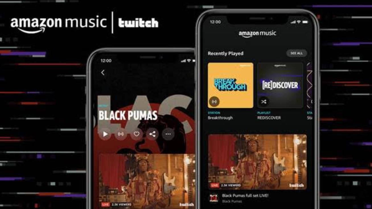 Amazon Music、Twitchのライブ機能をアプリに統合