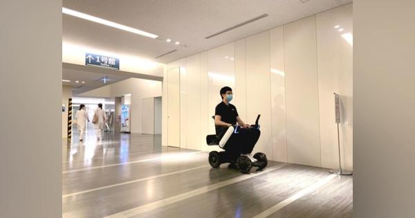 慶應義塾大学病院、患者を搬送する自動運転システムの実証実験を開始