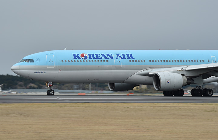大韓航空、関空－ソウル16日に追加運航　中部発は2便