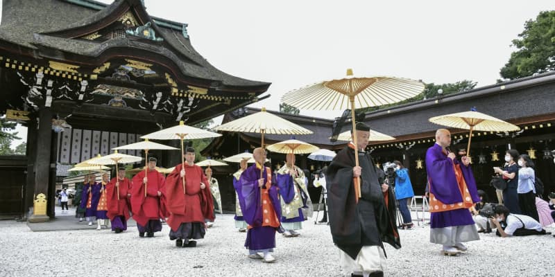 コロナ退散願い北野御霊会、京都　550年ぶりに再興