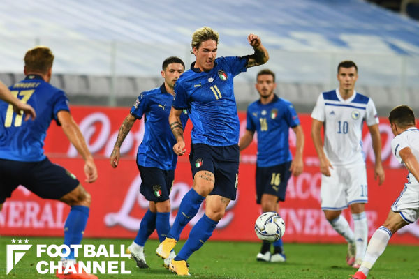 イタリア代表 先制許すもボスニア ヘルツェゴビナ代表と1 1ドロー Uefaネーションズリーグ