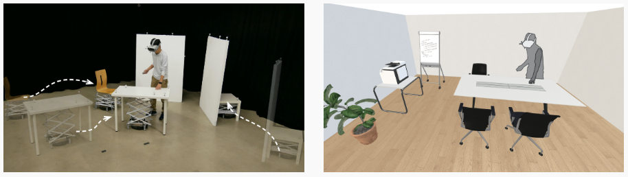 ロボットが家具を再配置してバーチャル空間をリアルに演出　コロラド大「RoomShift」発表