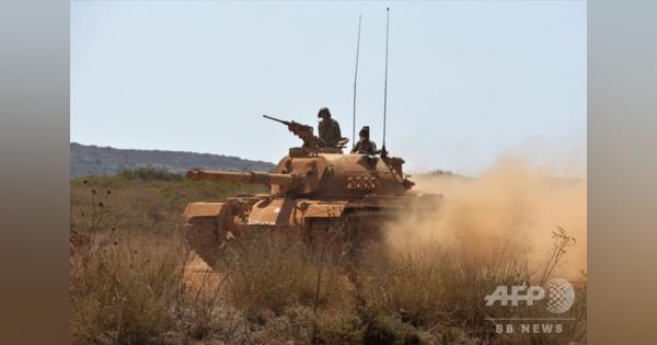 トルコ軍、北キプロスで軍事演習 EUは自制求める