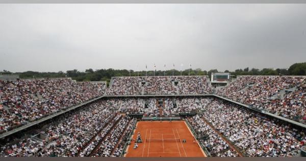 全仏テニスは観客1万人超で開催　指定ホテルなど感染防止策