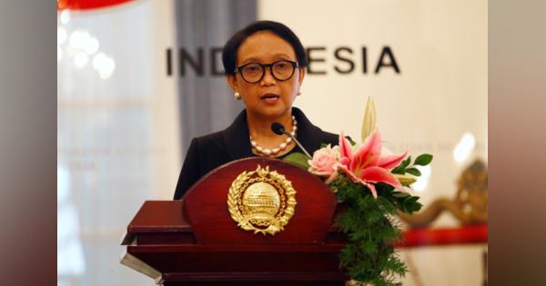 インドネシアが米中けん制、外相「対立に巻き込むな」