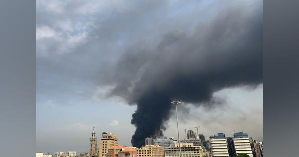 ベイルート港で再び大火災　８月の爆発現場近く―レバノン：時事ドットコム