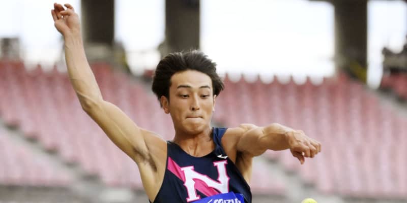 橋岡優輝が走り幅跳び大会新　日本学生対校選手権第1日