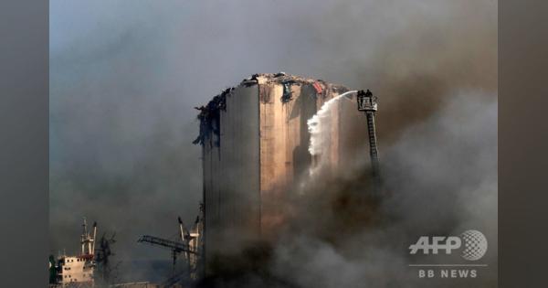 レバノン首都の火災、鎮火するも国民の怒り再燃