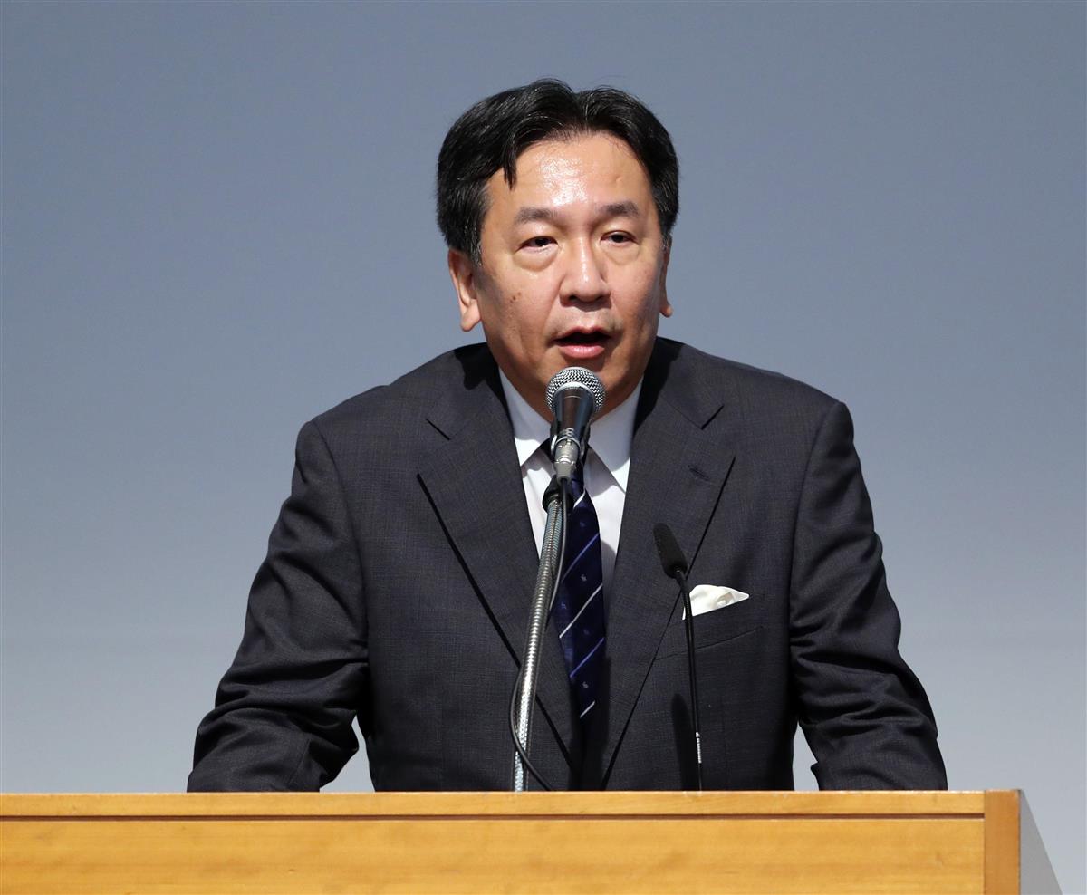 立民・枝野氏、消費税増税「論外」　衆院選の争点化には消極姿勢