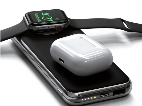 Apple Watchなどのデバイス4台同時充電できる新モバイルバッテリー「Satechi」発売