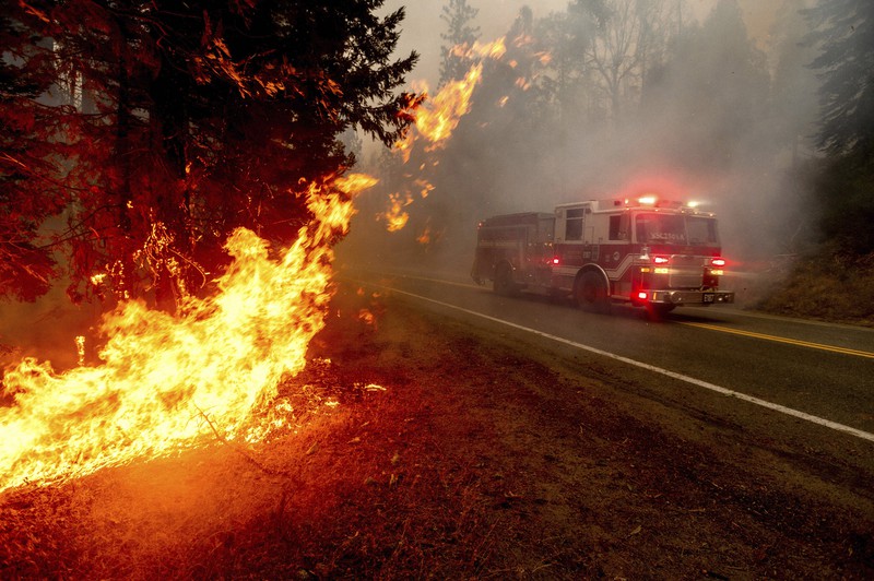 米の山火事3州に拡大　オレゴン州50万人避難対象に　大気汚染も深刻化
