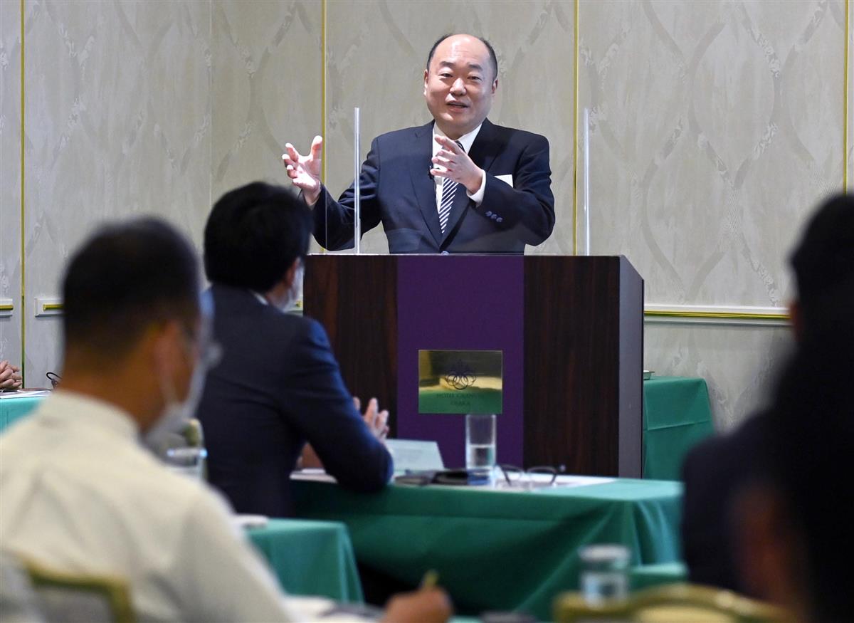 「思いやりの経営を」　関西中堅企業の会で吉寿屋の神吉一寿社長が講演