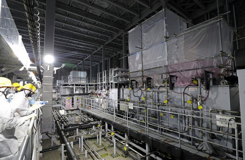 放出基準超えの汚染処理水　東電が再処理試験開始　福島第1原発