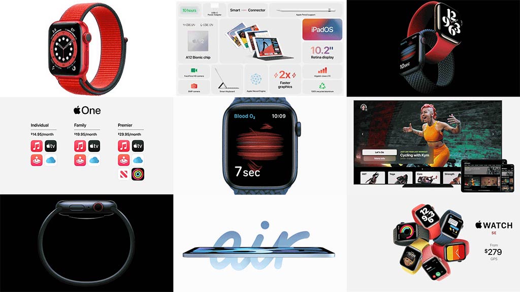 5分でわかる「Apple Event」 第4世代iPad Air ＆ Apple Watch Series 6発表、サブスクまとめ割Apple Oneも