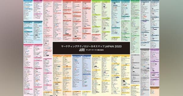 「マーケティングテクノロジーカオスマップJAPAN2020」が公表