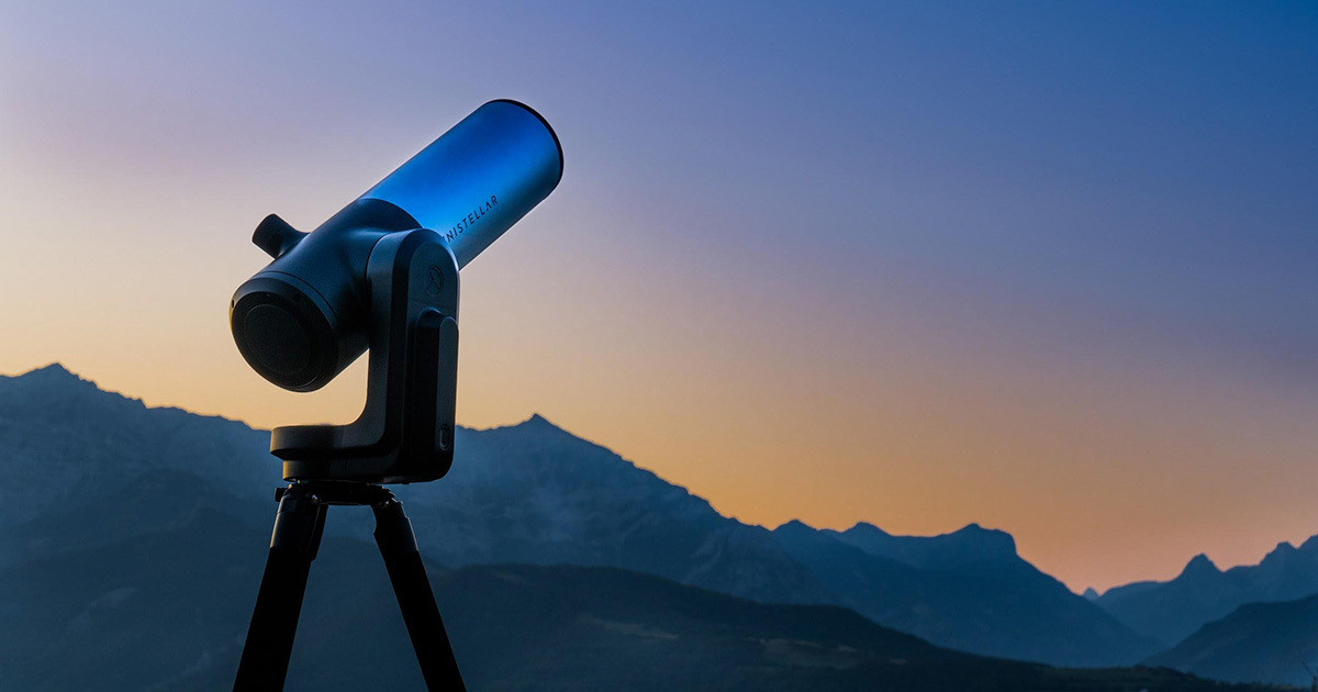 スマホアプリから天体撮影できるスマート望遠鏡「eVscope」