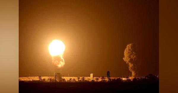ガザからロケット弾15発、イスラエルは10カ所を空爆し報復
