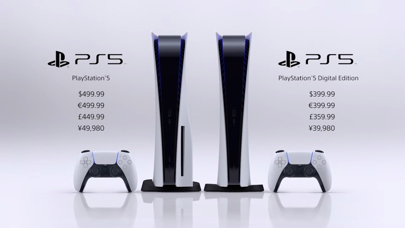 SIE、PlayStation 5の発売日を11月12日、価格を49,980円と39,980円(デジタル・エディション)と発表