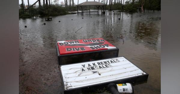 ハリケーン「サリー」上陸後勢力低下、アラバマ州など甚大な被害