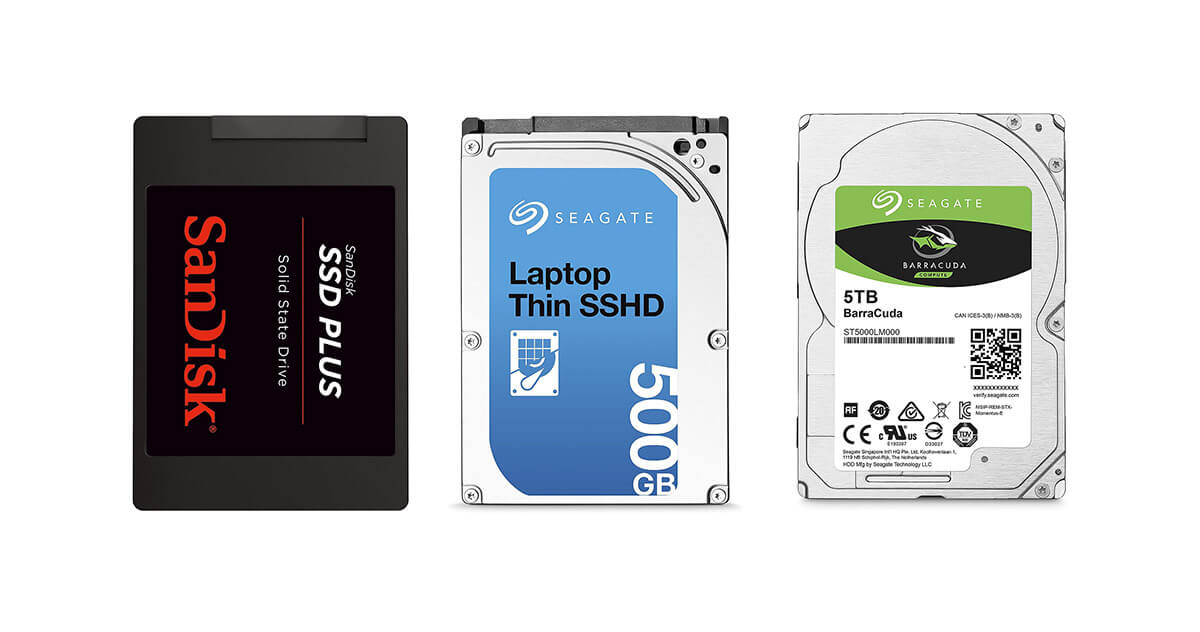 パソコンのストレージ「HDD」でも「SSD」でもない「SSHD」って何？