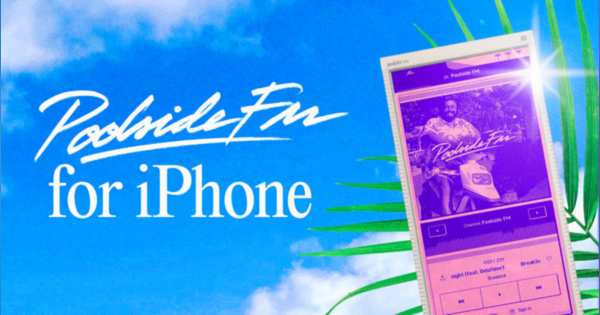 夏気分が味わえるレトロな音楽プレイヤーPoolside.fmのiPhoneアプリが登場