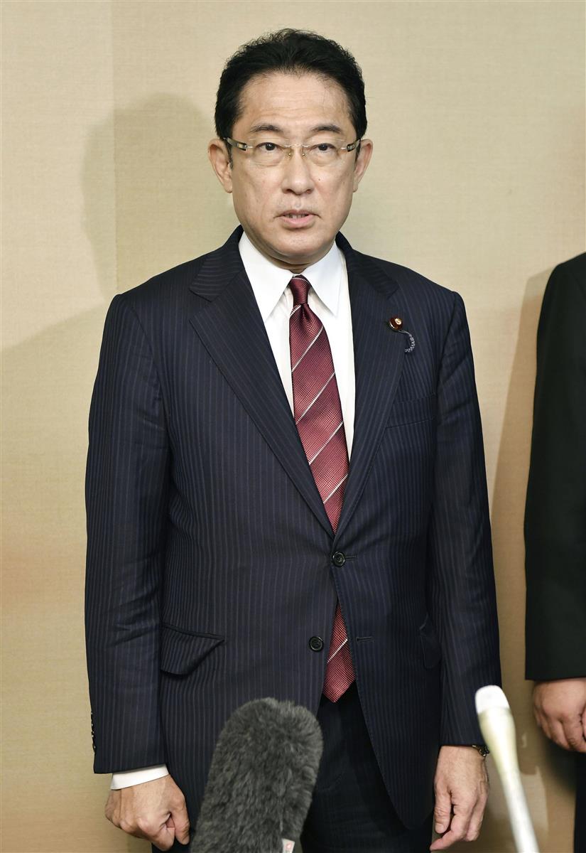 自民・岸田前政調会長「菅内閣は『堅実内閣』、支えていく」