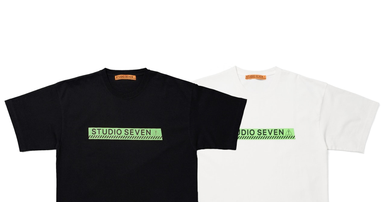 NAOTOの「スタジオ セブン」グリーンロゴの新作アイテム発売、Tシャツやキャップなど全6型