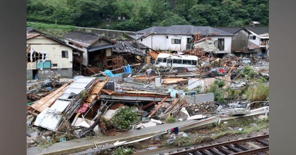 九州豪雨　熊本県内の避難生活者なお5000人　九州経済調査協会が推計