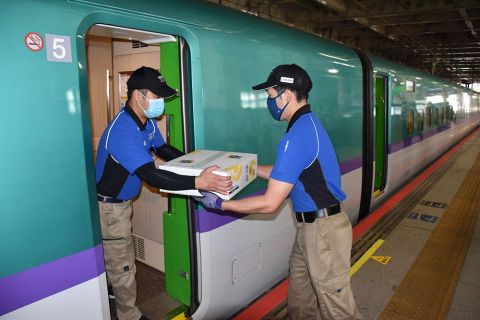 宮城の果実、新幹線で函館へ輸送　ＪＲ東日本が空きスペース活用　「地方間地方」は初