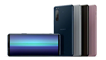 美品！限定色docomo Xperia5 ii ドコモ版「Xperia 5 II」、直販限定パープルをXperia 1と比べて