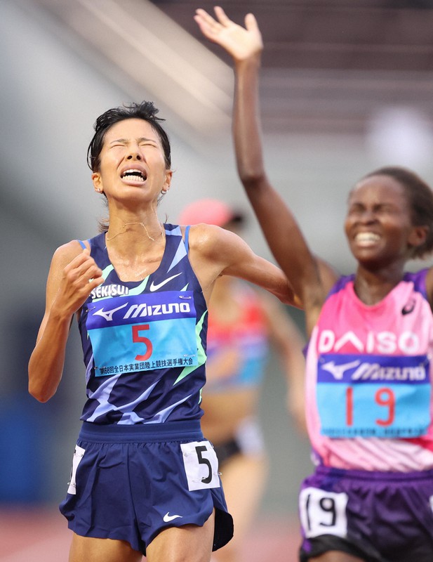 新谷、女子5000mで日本歴代2位の好記録　陸上・全日本実業団