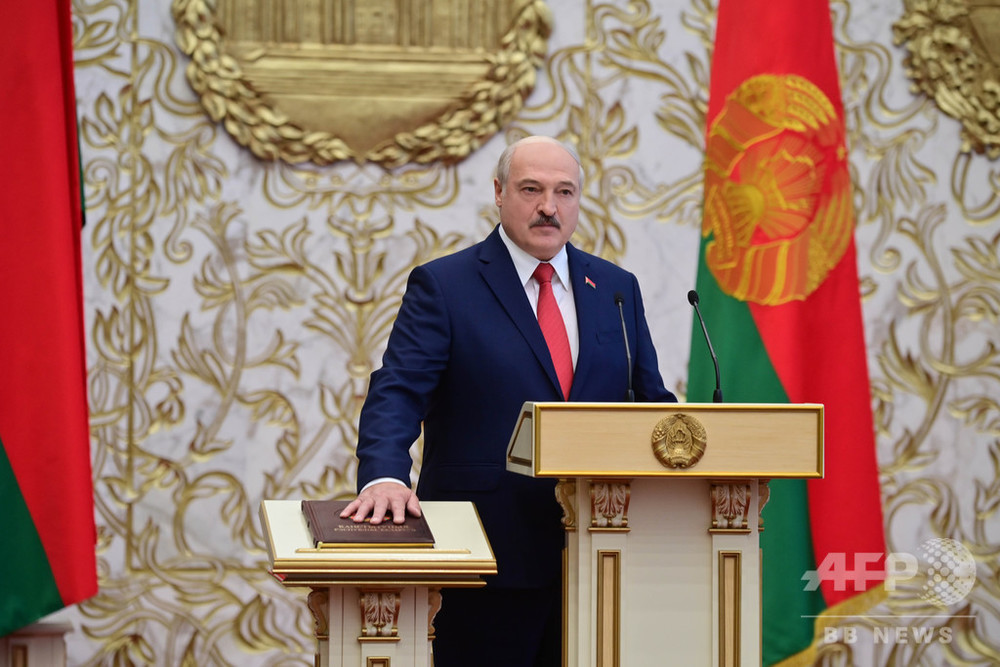 ベラルーシのルカシェンコ大統領、事前告知なく就任宣誓