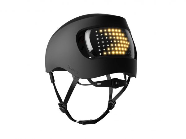 LEDディスプレイで周囲に進行方向を知らせるスマートヘルメット「Lumos Matrix」