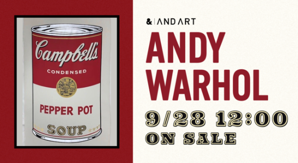 1万円からアートを共同保有できる「ANDART」、ウォーホル作品の販売を開始