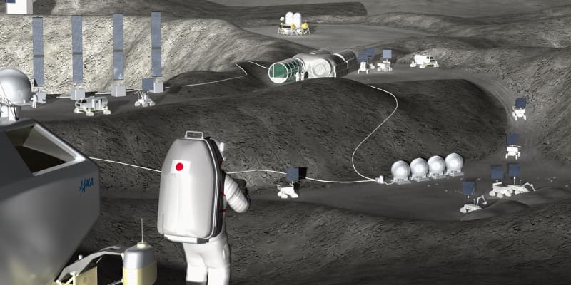 日本も月面探査へ、水を燃料に　JAXA、現地調達の工場を建設