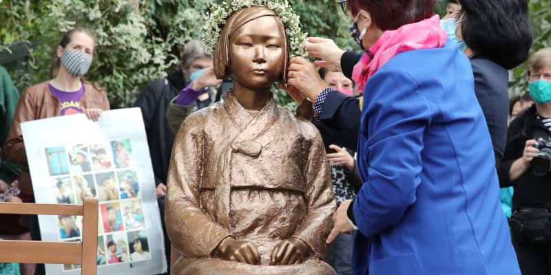 ベルリンに少女像設置　慰安婦問題で韓国系団体