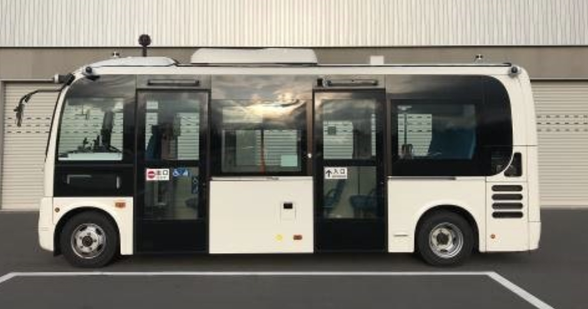 「併用方式」で実施！中部国際空港島での自動運転バス実証　愛知県が発表