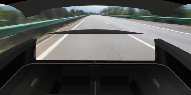 運転席ダッシュボードを透明化　京セラ、光学迷彩技術使い