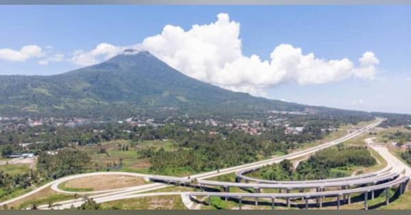 【インドネシア】北スラウェシ初の高速道、３分の２が開通［経済］