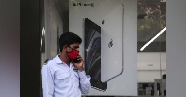 アップル、インドでiPhone生産大幅拡大　製造委託先の鴻海など台湾大手3社が1000億円投資へ