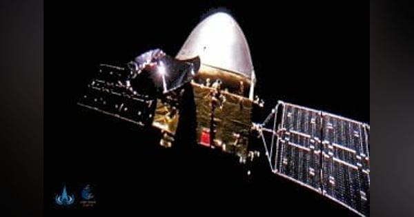 火星探査機「天問1号」の飛行中の自撮りを公開。分離装置からWiFi接続撮影