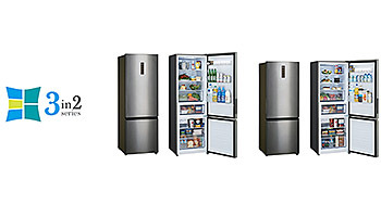 ハイアール、五つの温度帯に設定可能な変温室を備えた冷蔵庫に326Lと294Lモデル