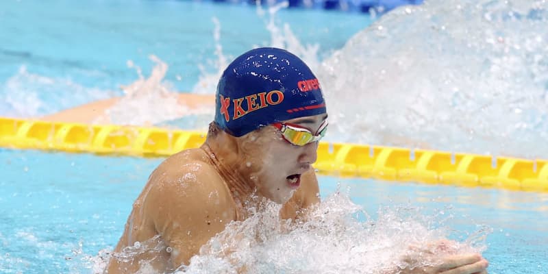 佐藤翔馬が男子100平で初優勝　競泳日本学生第2日