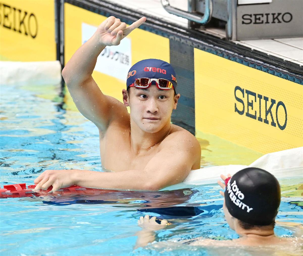 １９歳・佐藤翔馬、世界新まで０秒９０　競泳２００平、日本学生選手権
